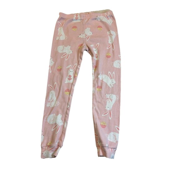 Girls 5T Leggings Lot 4 Pairs Pink Confetti Bunny Easter Paw Patrol GUC Mixed - Picture 8 of 13